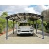 Carport En Alu Gris Et Polycarbonate 1 Voiture 23,3m² Arcadia™ 6400 – Canopia -Jardin Abris Magasin carport en alu gris et polycarbonate 1 voiture 233m arcadia 6400 canopia