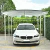 Carport En Aluminium Blanc 3x5,76m Et Polycarbonate 6mm X-METAL -Jardin Abris Magasin carport en aluminium blanc 3x576m et polycarbonate 6mm x metal