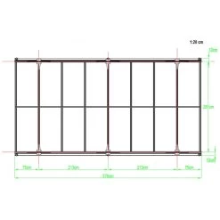 Carport En Aluminium Blanc 3x5,76m Et Polycarbonate 6mm X-METAL -Jardin Abris Magasin carport en aluminium blanc 3x576m et polycarbonate 6mm x metal 2