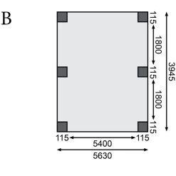 Carport En Bois Autoclave 26,9m², Toit En Acier Et Deux Poteaux En Arc – KARIBU -Jardin Abris Magasin carport en bois autoclave 269m toit en acier et deux poteaux en arc karibu 3