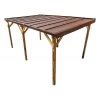 Carport Monopente En Bois 15,6m² Traité Marron - Gardy Shelter -Jardin Abris Magasin carport monopente en bois 156m traite marron gardy shelter