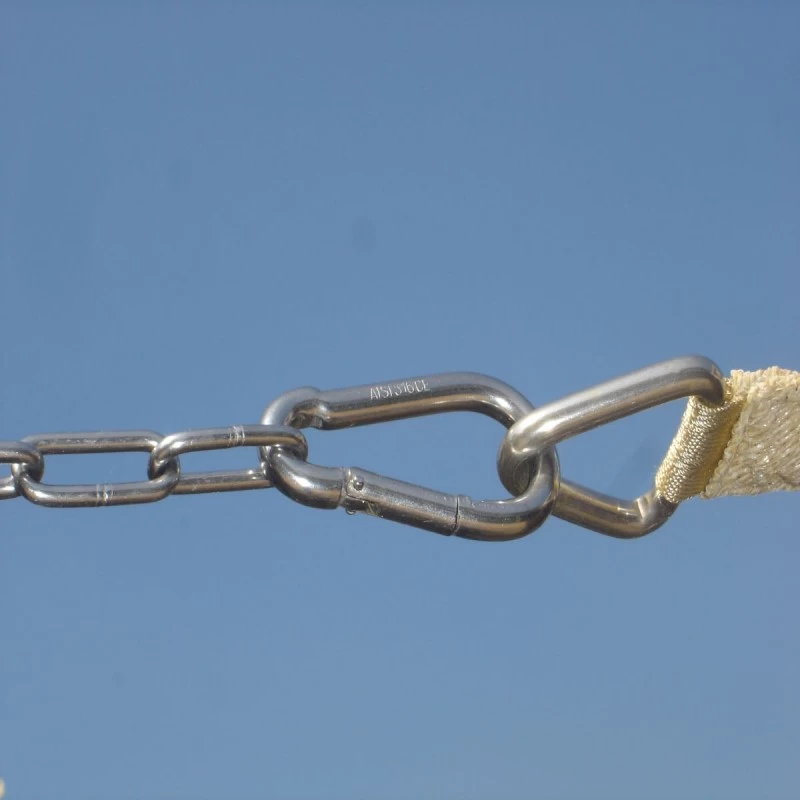 Chaîne 4mm INOX 2m Pour Voiles D'ombrage - NESLING 5 Chaîne 4mm INOX 2m Pour Voiles D'ombrage - NESLING – Image 3