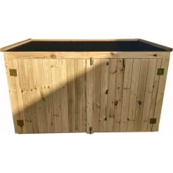 Coffre De Jardin En Bois Traité 28mm 2000L LARGO Noir - Gardy Shelter 10 Coffre De Jardin En Bois Traité 28mm 2000L LARGO Noir - Gardy Shelter -Jardin Abris Magasin coffre de jardin en bois traite 28mm 2000l largo noir gardy shelter 2