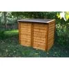 Coffre De Jardin En Bois Trocadero 1350L -Jardin Abris Magasin coffre de jardin en bois trocadero 1350l