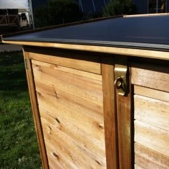 Coffre De Jardin En Bois Trocadero 1350L -Jardin Abris Magasin coffre de jardin en bois trocadero 1350l 3