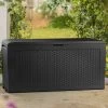 Coffre De Jardin En Résine Anthracite 270L Samoa – Keter 2 Coffre De Jardin En Résine Anthracite 270L Samoa – Keter -Jardin Abris Magasin coffre de jardin en resine anthracite 270l samoa keter