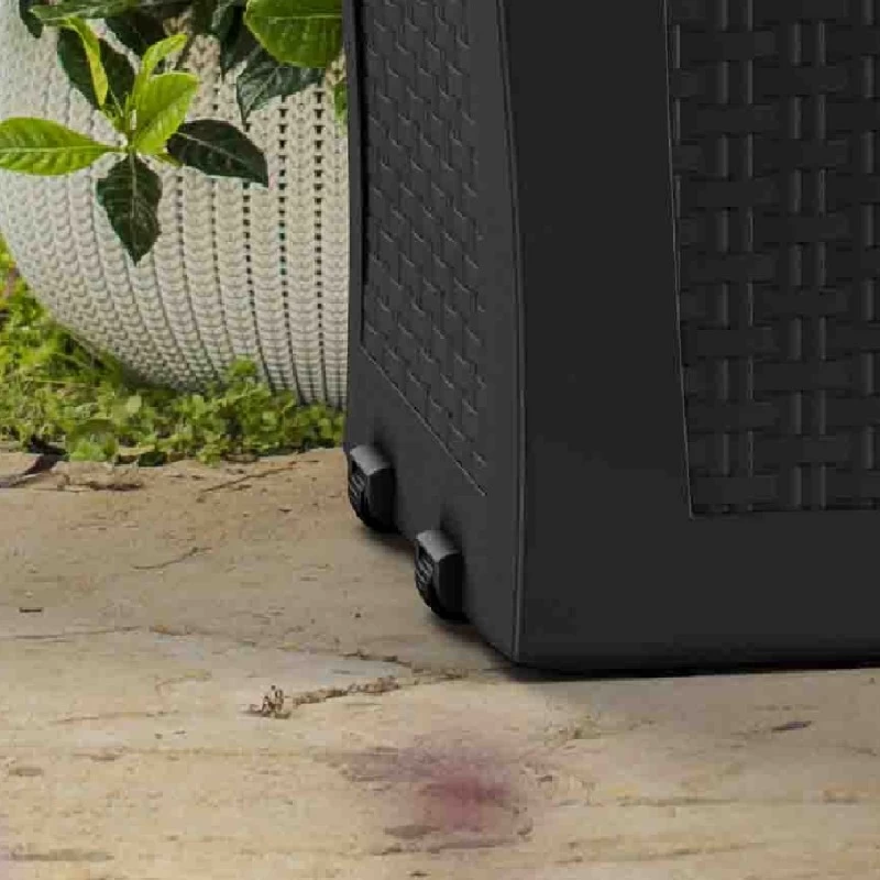 Coffre De Jardin En Résine Anthracite 270L Samoa – Keter 8 Coffre De Jardin En Résine Anthracite 270L Samoa – Keter – Image 6