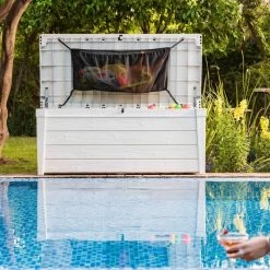 Coffre De Piscine En Résine Blanc 455L Pool Box – Keter 10 Coffre De Piscine En Résine Blanc 455L Pool Box – Keter -Jardin Abris Magasin coffre de piscine en resine blanc 455l pool box keter 2