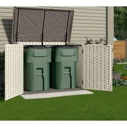 Coffre Multifonctions En PE 35mm 2000L + Plancher SUNCAST -Jardin Abris Magasin coffre multifonctions en pe 35mm 2000l suncast 4