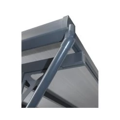 Descentes De Gouttières Grises Pour Toit De Terrasse X-METAL -Jardin Abris Magasin descentes de gouttieres grises pour toit de terrasse x metal 2
