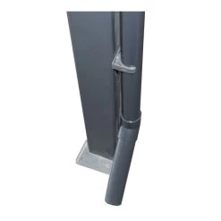 Descentes De Gouttières Grises Pour Toit De Terrasse X-METAL -Jardin Abris Magasin descentes de gouttieres grises pour toit de terrasse x metal 5