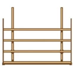 Extension En Bois Traité Pour Carport Modulable 3x5x2,5m - SOLID