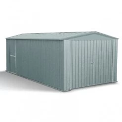 Garage 13,50m² En Acier Galvanisé Finition Zincalume Gris Melton - Absco 9 Garage 13,50m² En Acier Galvanisé Finition Zincalume Gris Melton - Absco -Jardin Abris Magasin garage 1350m en metal melton finition zincalume absco 2