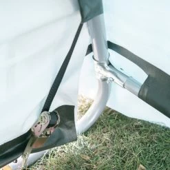 Garage Démontable 18,3m² à Toit Arrondi En Acier Et Polyéthylène Vert – Shelter Logic -Jardin Abris Magasin garage demontable 183m a toit arrondi en acier et polyethylene vert shelter logic 2