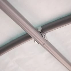 Garage Démontable 18,3m² à Toit Arrondi En Acier Et Polyéthylène Vert – Shelter Logic -Jardin Abris Magasin garage demontable 183m a toit arrondi en acier et polyethylene vert shelter logic 5