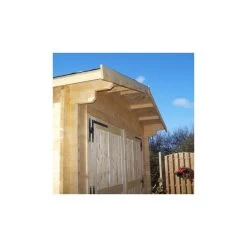 Garage En Bois Massif 21,7m² - Madriers 42mm 10 Garage En Bois Massif 21,7m² - Madriers 42mm -Jardin Abris Magasin garage en bois massif 217m madriers 42mm 2