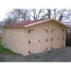 Garage Double En Bois Massif 42,16m² – Madriers 42mm – Habrita 2 Garage Double En Bois Massif 42,16m² – Madriers 42mm – Habrita -Jardin Abris Magasin garage en bois massif 4216m madriers 42mm habrita