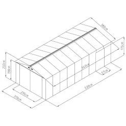 Garage Métal Anthracite Double Portes 19,61m² + Kit D'ancrage X-METAL 11 Garage Métal Anthracite Double Portes 19,61m² + Kit D'ancrage X-METAL -Jardin Abris Magasin garage metal anthracite double portes 1961m kit d ancrage x metal 3