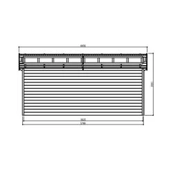 Garage Torino 20,91m² Madriers 28mm Avec Double Porte Battante - SOLID 11 Garage Torino 20,91m² Madriers 28mm Avec Double Porte Battante - SOLID -Jardin Abris Magasin garage torino 2091m madriers 28mm avec double porte battante solid 3