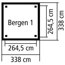 Kiosque Carré Bergen 1 En Bois FSC – 3,38x3,38m - Karibu 10 Kiosque Carré Bergen 1 En Bois FSC – 3,38x3,38m - Karibu -Jardin Abris Magasin kiosque carre bergen 1 en bois fsc 338x338m karibu 2