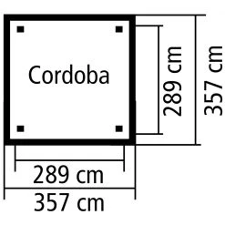 Kiosque Carré Cordoba Avec Plancher Et Balustrade – 3,57x3,57m - Karibu 10 Kiosque Carré Cordoba Avec Plancher Et Balustrade – 3,57x3,57m - Karibu -Jardin Abris Magasin kiosque carre cordoba avec plancher et balustrade 357x357m karibu 2