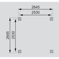 Kiosque Carré En Bois Autoclave Bergen 1 – 3,38x3,38m – Avec Shingles – Karibu 11 Kiosque Carré En Bois Autoclave Bergen 1 – 3,38x3,38m – Avec Shingles – Karibu -Jardin Abris Magasin kiosque carre en bois autoclave bergen 1 338x338m avec shingles karibu 3