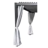 Kit De 3 Rideaux En Polyester Gris Perle Pour Pergolas Canberra Et Barbade - Couleurs Du Monde 1 Kit De 3 Rideaux En Polyester Gris Perle Pour Pergolas Canberra Et Barbade - Couleurs Du Monde -Jardin Abris Magasin kit de 3 rideaux en polyester gris perle pour pergols canberra et barbade couleurs du monde