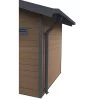 Kit Gouttières Anthracite - Pack Prêt à La Pose Pour Abri PREMIUM Woodlife Garden Double Pentes Longueur 2m -Jardin Abris Magasin kit gouttieres anthracite pack pret a la pose pour abri premium woodlife garden double pentes longueur 2m