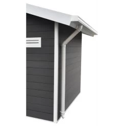 Kit Gouttières Blanc - Pack Prêt à La Pose Pour Abri PREMIUM Woodlife Garden Double Pentes Longueur 2m 10 Kit Gouttières Blanc - Pack Prêt à La Pose Pour Abri PREMIUM Woodlife Garden Double Pentes Longueur 2m -Jardin Abris Magasin kit gouttieres blanc pack pret a la pose pour abri premium woodlife garden double pentes longueur 2m 3