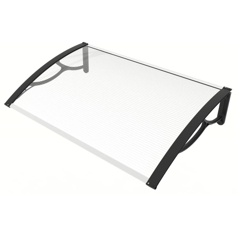 Marquise De Porte Et Fenêtre 120x80cm En Polycarbonate 4mm – HABRITA 4 Marquise De Porte Et Fenêtre 120x80cm En Polycarbonate 4mm – HABRITA – Image 2