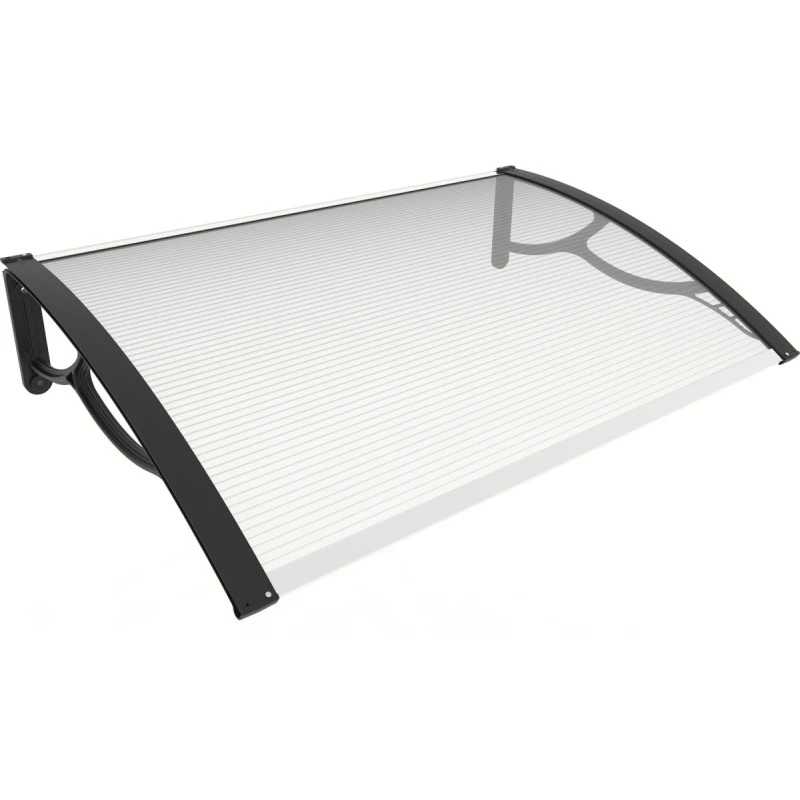 Marquise De Porte Et Fenêtre 120x80cm En Polycarbonate 4mm – HABRITA 3 Marquise De Porte Et Fenêtre 120x80cm En Polycarbonate 4mm – HABRITA