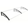 Marquise De Porte Extra Large 200x80cm En Polycarbonate 3 Mm – HABRITA -Jardin Abris Magasin marquise de porte extra large 200x80cm en polycarbonate 3 mm habrita