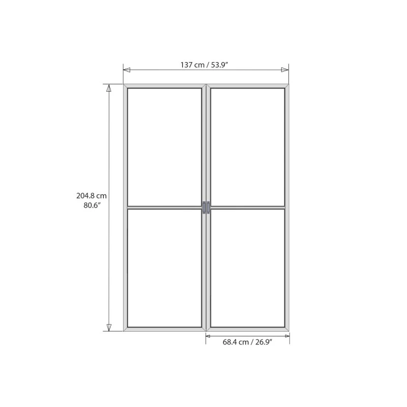 Moustiquaire Pour Vérandas Sanremo Et Ledro En Alu Gris Et Polyester - Canopia 6 Moustiquaire Pour Vérandas Sanremo Et Ledro En Alu Gris Et Polyester - Canopia – Image 4