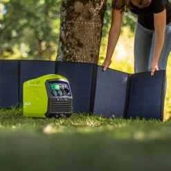 Batterie Mobile Izywatt 1000Wh + Panneau Solaire Pliant 120W -Jardin Abris Magasin pack station denergie portative izywatt 1000wh panneau solaire pliant 120w 1