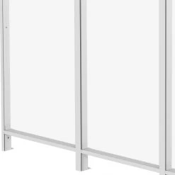 Panneau Latéral En Aluminium Et PC Transparent Pour Toit De Terrasse Blanc 2,5m X-METAL -Jardin Abris Magasin panneau lateral en aluminium et pc transparent pour toit de terrasse blanc 25m x metal 2