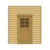 Paroi Frontale Porte Simple 270cm Pour Carport Bois Traité - SOLID 1 Paroi Frontale Porte Simple 270cm Pour Carport Bois Traité - SOLID -Jardin Abris Magasin paroi frontale avec simple porte 270x245cm pour carport modulable en bois traite autoclave solid