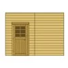 Paroi Frontale Avec Simple Porte Gauche 480x245cm Pour Carport Modulable En Bois Traité Autoclave - SOLID 2 Paroi Frontale Avec Simple Porte Gauche 480x245cm Pour Carport Modulable En Bois Traité Autoclave - SOLID -Jardin Abris Magasin paroi frontale avec simple porte gauche 480x245cm pour carport modulable en bois traite autoclave solid