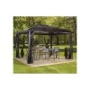 Pergola 3x4m Verona En Alu Anthracite Et Polycarbonate 6mm - SOJAG -Jardin Abris Magasin pergola 3x4m verona en alu anthracite et polycarbonate 6mm sojag