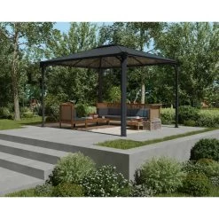 Pergola Aluminium Et Polycarbonate 360x296cm Martinique™ 3600 - Canopia 7 Pergola Aluminium Et Polycarbonate 360x296cm Martinique™ 3600 - Canopia -Jardin Abris Magasin pergola aluminium et polycarbonate 360x296cm martinique 3600 canopia 2
