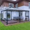 Pergola Aluminium Et Polycarbonate 492x359cm Martinique 5000 Palram - Canopia -Jardin Abris Magasin pergola aluminium et polycarbonate 492x359cm martinique 5000 palram