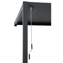 Pergola Bioclimatique Adossée En Alu Anthracite 3,6x6m Ombrea 13 Pergola Bioclimatique Adossée En Alu Anthracite 3,6x6m Ombrea -Jardin Abris Magasin pergola bioclimatique adossee en alu anthracite 36x6m ombrea 5