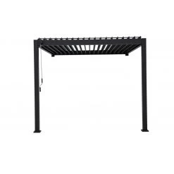 Pergola Bioclimatique Adossée En Alu Anthracite 3x3m Ombrea 10 Pergola Bioclimatique Adossée En Alu Anthracite 3x3m Ombrea -Jardin Abris Magasin pergola bioclimatique adossee en alu anthracite 3x3m ombrea 2