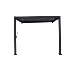 Pergola Bioclimatique Adossée En Alu Anthracite 3x3m Ombrea 12 Pergola Bioclimatique Adossée En Alu Anthracite 3x3m Ombrea -Jardin Abris Magasin pergola bioclimatique adossee en alu anthracite 3x3m ombrea 4