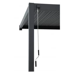 Pergola Bioclimatique Adossée En Alu Anthracite 3x3m Ombrea 13 Pergola Bioclimatique Adossée En Alu Anthracite 3x3m Ombrea -Jardin Abris Magasin pergola bioclimatique adossee en alu anthracite 3x3m ombrea 5