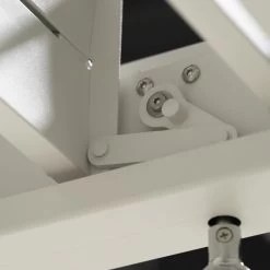 Pergola Bioclimatique Adossée En Alu Blanc 3x3m Ombrea -Jardin Abris Magasin pergola bioclimatique adossee en alu blanc 3x3m ombrea 5