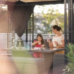 Pergola De Jardin Savino 423x363cm En Aluminium Anthracite Et Polycarbonate 8mm – SOJAG -Jardin Abris Magasin pergola de jardin savino en aluminium anthracite et polycarbonate 8mm sojag 5