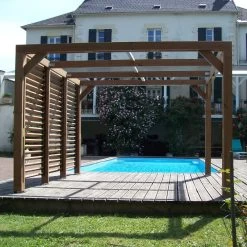 Pergola THERMAUVENT 10,67m² Paroi Avec Ventelles Mobiles HABRITA 10 Pergola THERMAUVENT 10,67m² Paroi Avec Ventelles Mobiles HABRITA -Jardin Abris Magasin pergola thermauvent 1067m paroi avec ventelles mobiles habrita 2