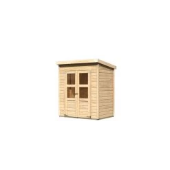Petit Abri De Jardin En Bois 2,22m² Merseburg 2 - Karibu -Jardin Abris Magasin petit abri de jardin en bois 222m merseburg 2 karibu 2