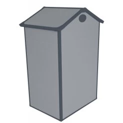 Petit Abri De Jardin En Résine Gris 1,34m² + Kit De Fondation - JOBU 11 Petit Abri De Jardin En Résine Gris 1,34m² + Kit De Fondation - JOBU -Jardin Abris Magasin petit abri de jardin en resine gris 139m kit de fondation jobu 3