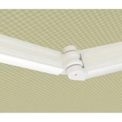 Store Banne Manuel 350x250cm DECO Toile Polyester Beige - X-METAL -Jardin Abris Magasin store banne manuel 350x250cm deco toile polyester beige x metal 5